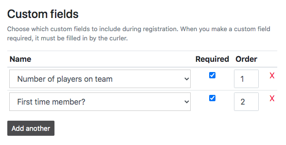 Custom Fields