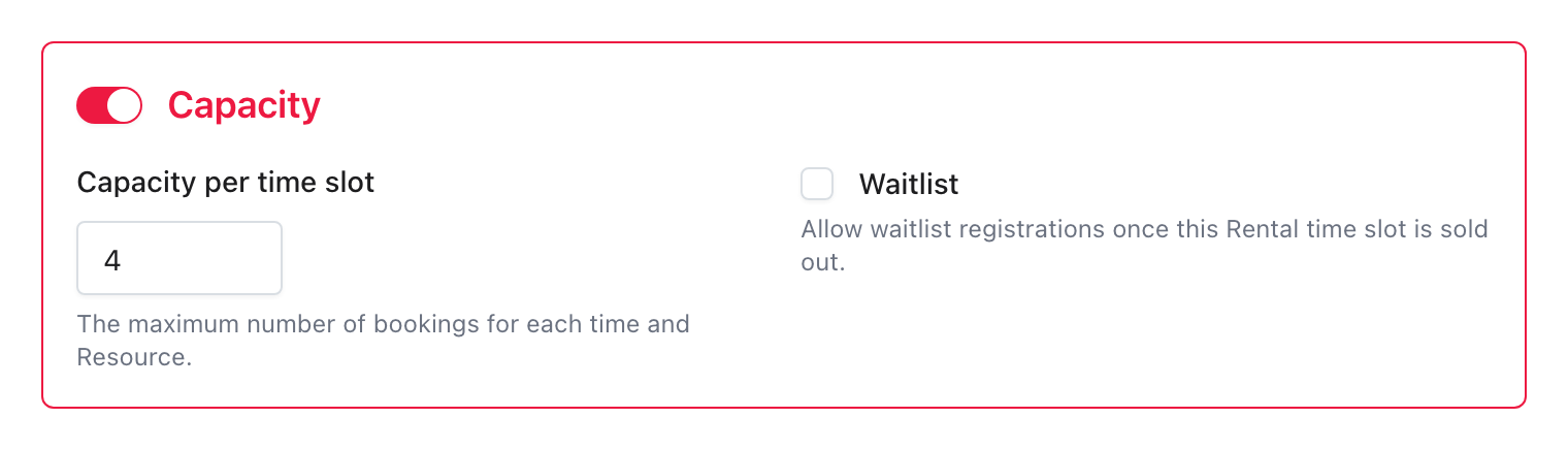 Drop-in Practice showing capacity for four bookings.